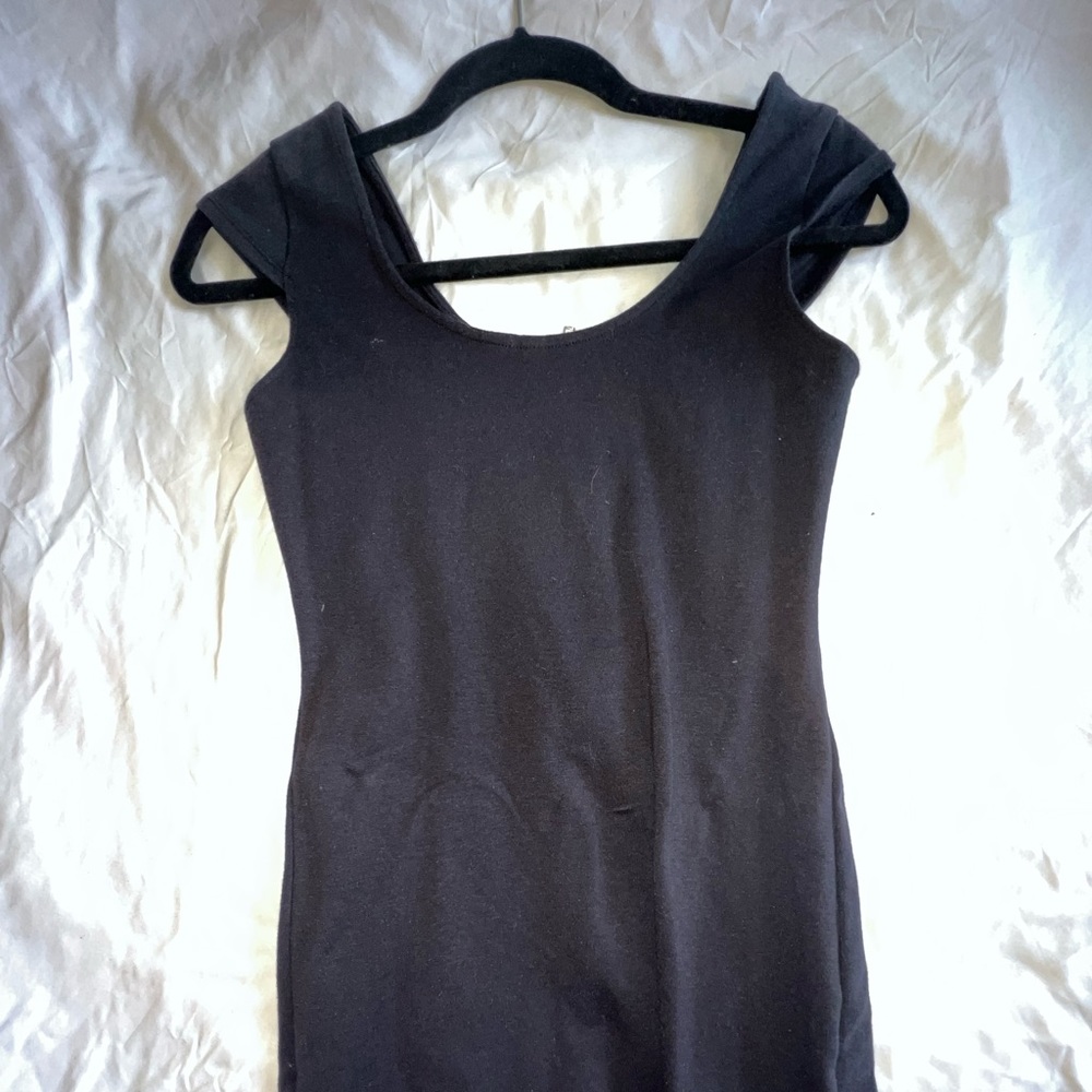 H&M Black Minidress Size 8